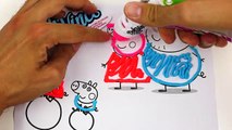 Peppa Pig Play-Doh DohVinci Art Studio Design Peppa Pig with Play Doh Vinci Dibujar con Plastilina