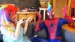 Spiderman Loses His Eyes vs Spidergirl Epic Fail! w/ Frozen Elsa, Spider Doctor, Joker & Superhero!