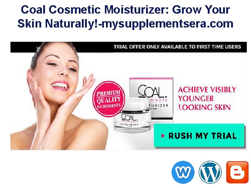 Coal Cosmetic Moisturizer Trial @ http://www.mysupplementsera.com/coal-cosmetic-moisturizer/