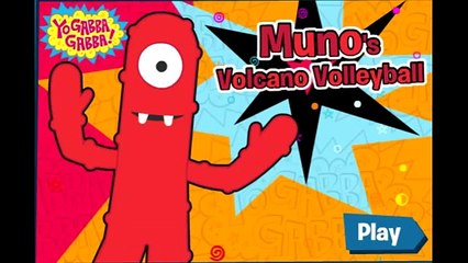 Yo Gabba Gabba Munos Volcano Volleyball