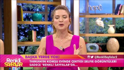 Tarkan'ın  Komşu Evinde Çektiği Selfie Görüntüleri | RENKLİ SAYFALAR