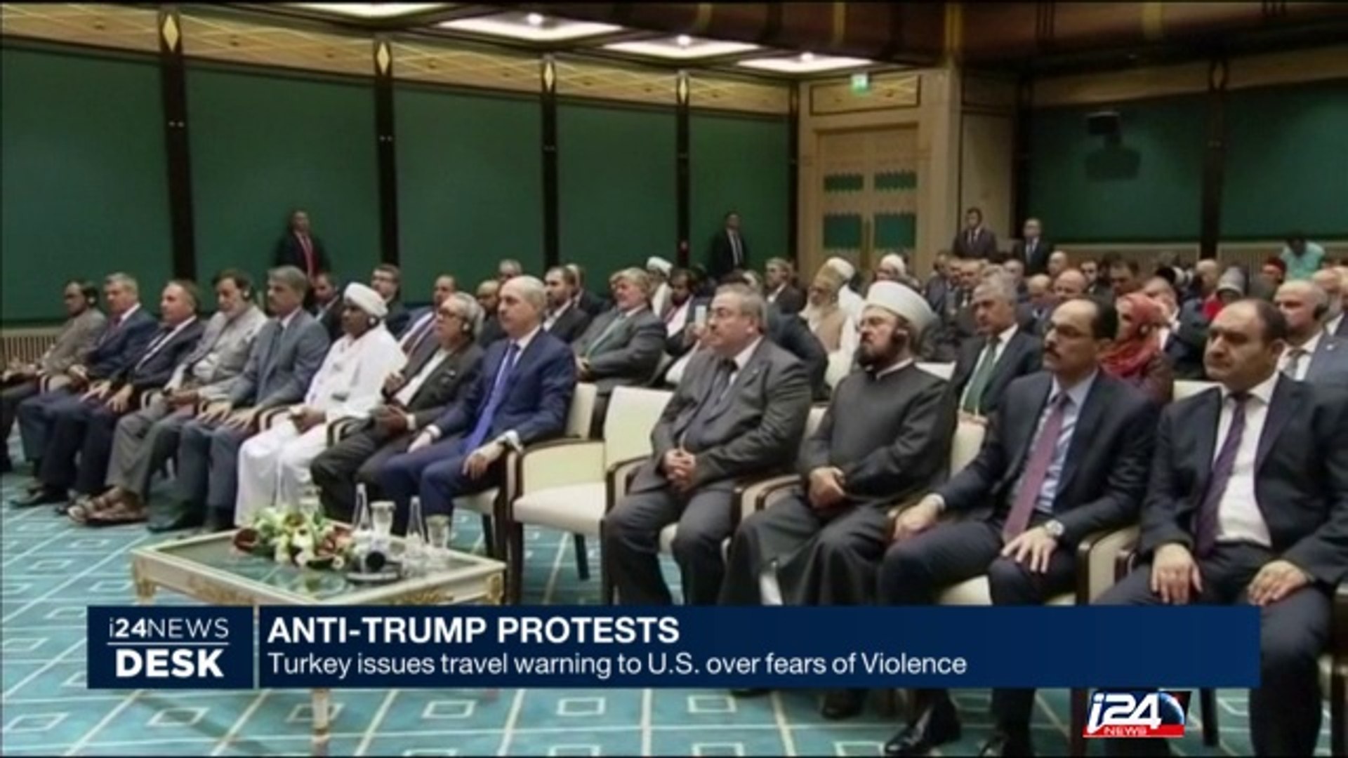 ⁣Turkey issues travel warning to U.S. over fears of violence