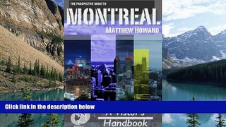 Books to Read  Montreal: A Visitor s Handbook (Prospective Guides 3)  Best Seller Books Best Seller