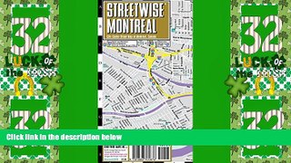 Big Deals  Streetwise Montreal Map - Laminated City Center Street Map of Montreal, Canada -