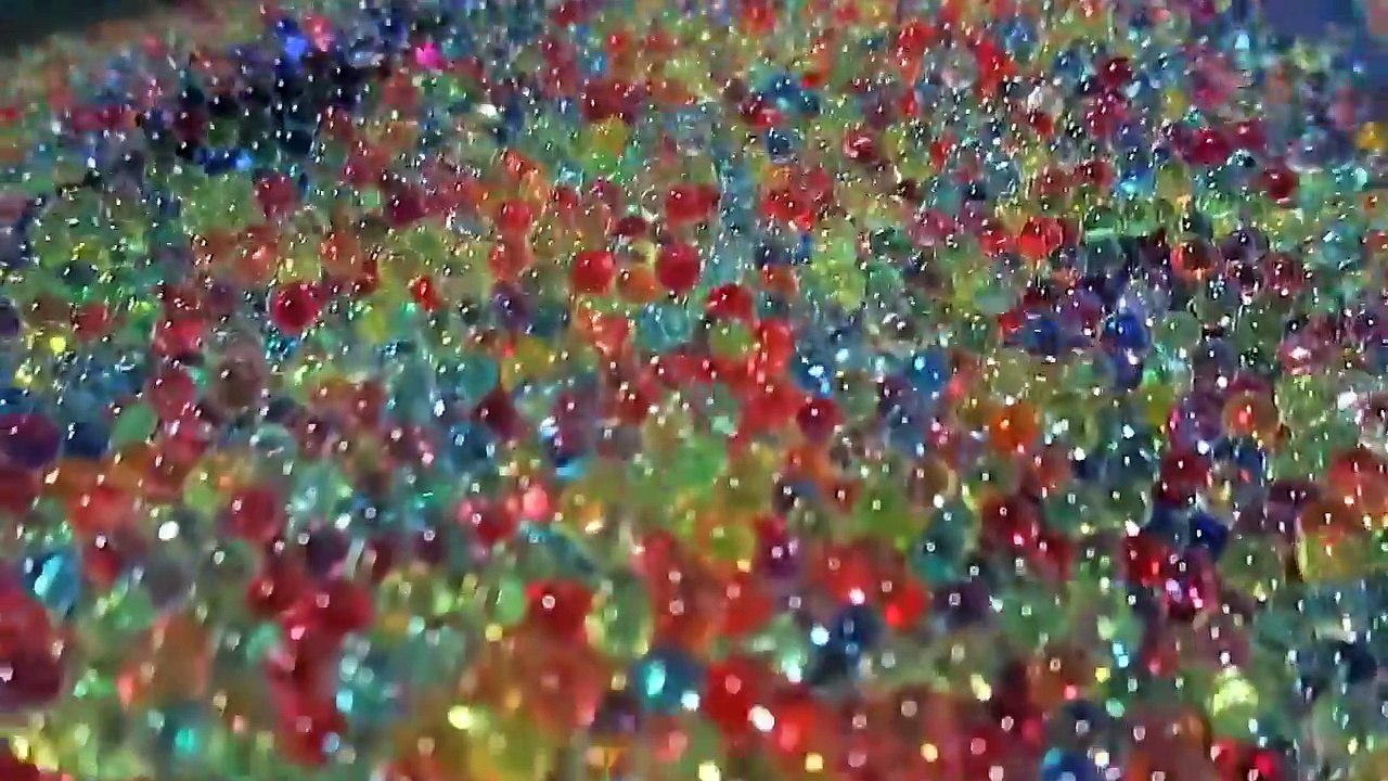 Spiderman Frozen Elsa vs ORBEEZ BATH w Joker PRANK Maleficent Superhero Fun