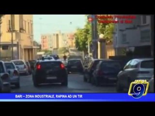Bari | Zona industriale, rapina ad un tir