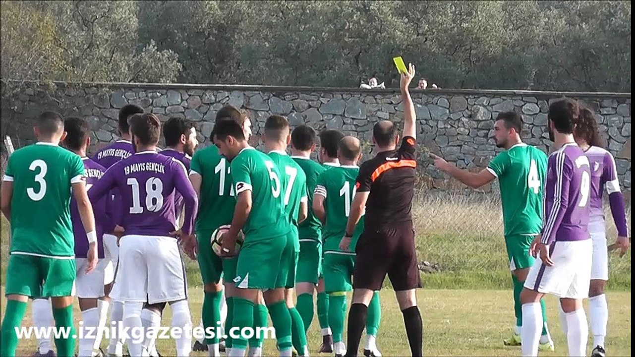 İznikspor - 19 Mayıs Gençlikspor'u 2 golle geçti...