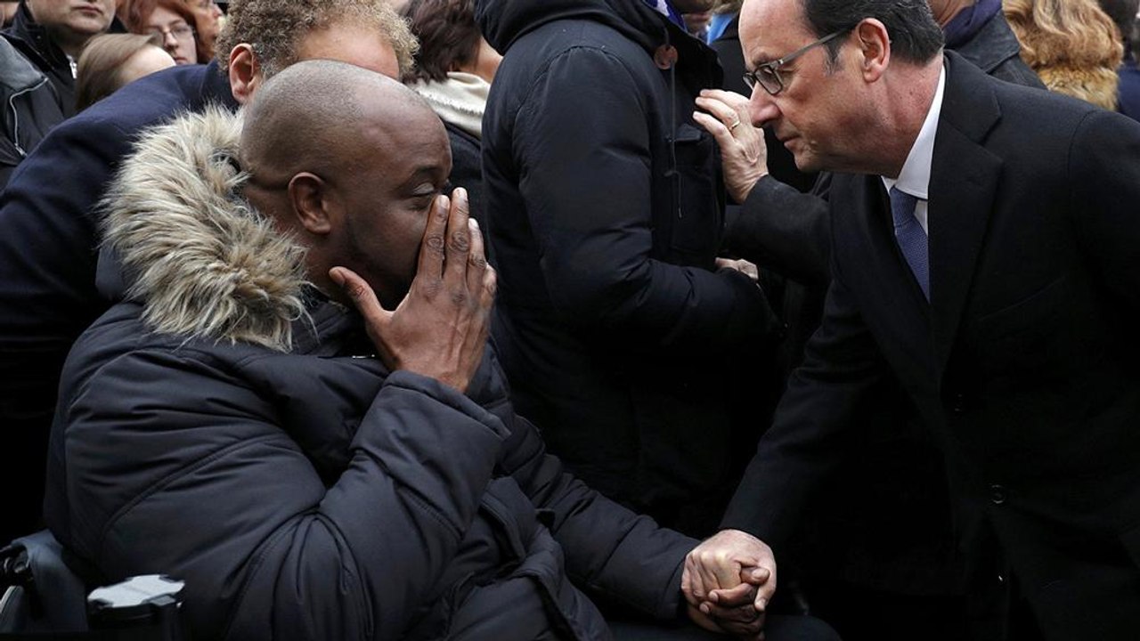 Bloody November night French president honours the victims of Paris attacks