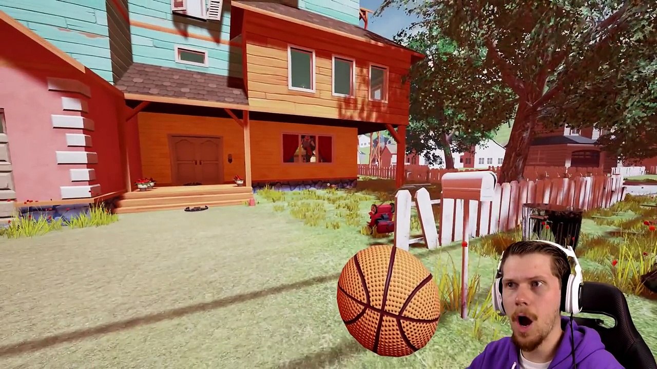 KILLING THE NEIGHBOR w_ LOW GRAVITY - Hello Neighbour (Hello Neighbor Alpha 1 Funny Gameplay)-GYmnccuuZYw