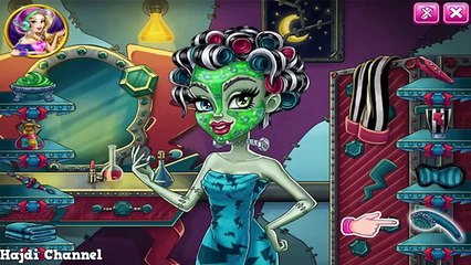 Monster High Games- Frankie Stein Real Makeover