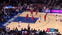 Courtney Lee Halftime Buzzer-Beater | Rockets vs Knicks | November 2, 2016 | 2016-17 NBA Season