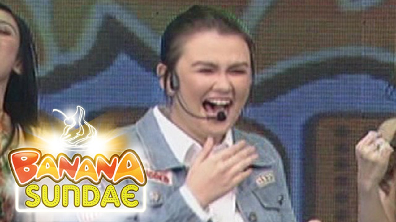 Banana Sundae: Sexbomb dancers greet Angelica Panganiban!