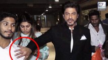 Shahrukh Khan MISBEHAVES With FAN At Airport