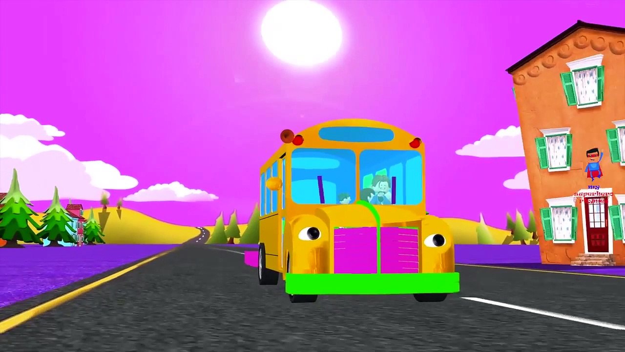 Wheels On The Bus Go Round And Round | Children...