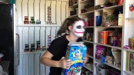 3 Bad Babies Bad Baby Joker Girl BALLOON SCARE PRANK FAIL! Bad Baby Victoria in Real Life!