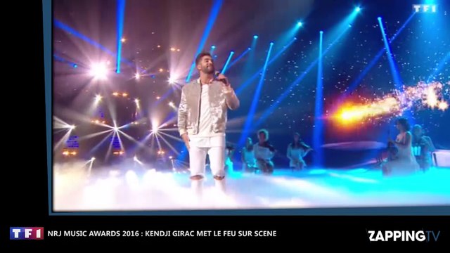 NRJ Music Awards 2016 : Kendji Girac enroué pour sa prestation, la toile partagée (Vidéo)