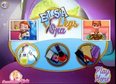 Disney Frozen Elsa Game - Elsa Legs Spa - Girls Games in HD new