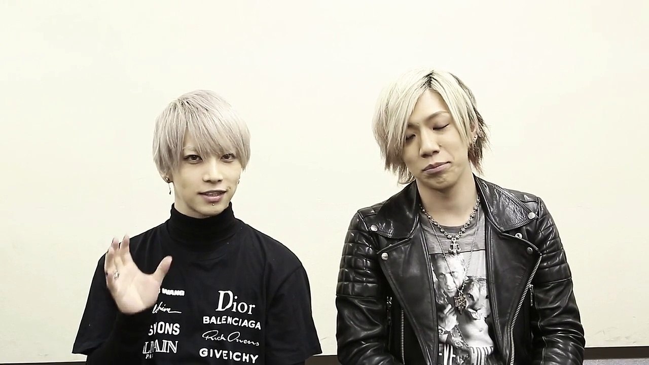 SuG Takeru & Chiyu『SICK'S』comment
