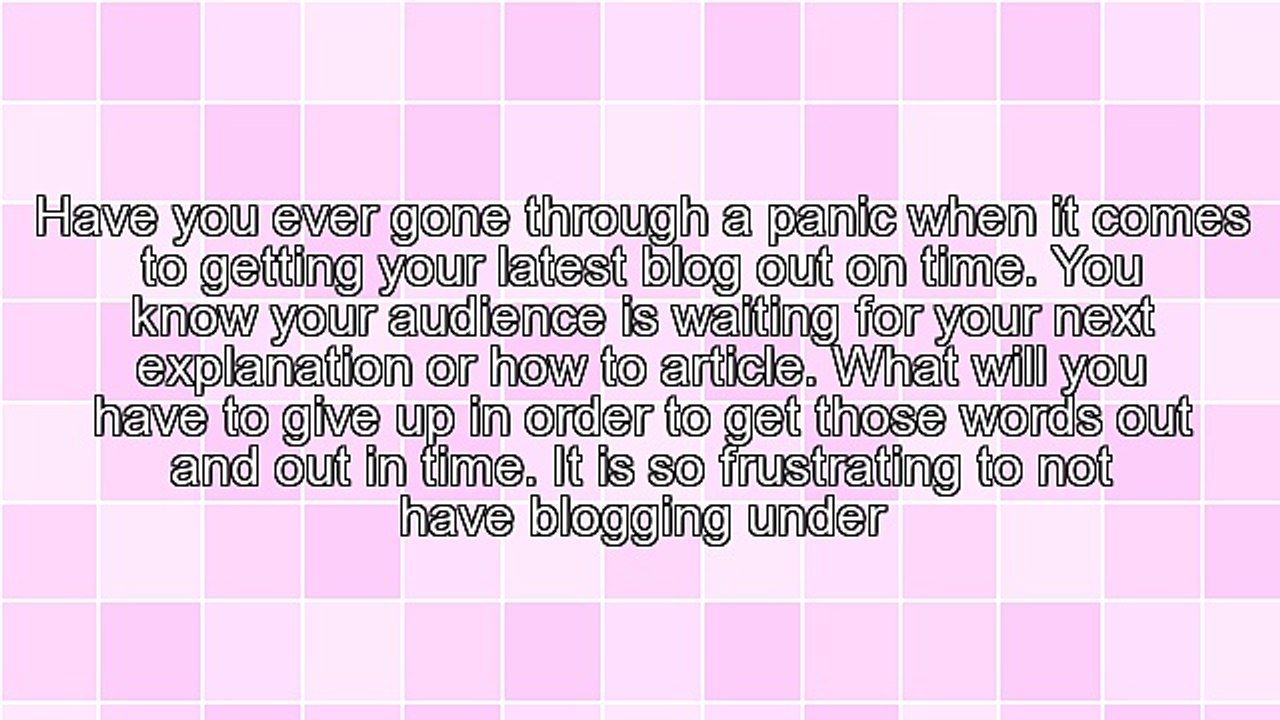 The Value of Scheduling Posts