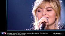 NRJ Music Awards 2016 : Louane et Charlie Puth rendent hommage aux victimes des attentats de Paris (Vidéo)