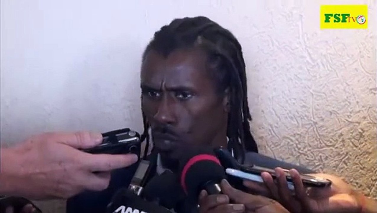 Aliou Cissé sur la défaite des Lions