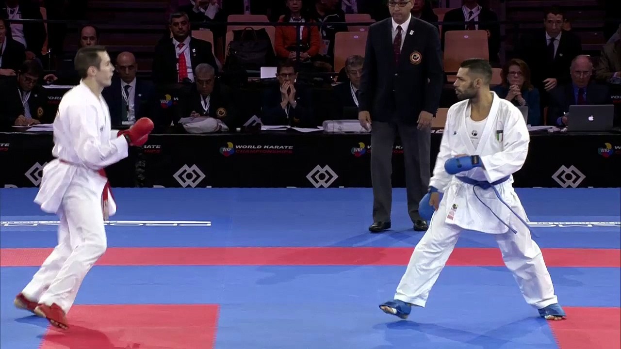 Male Kumite Bronze -75 Luigi Busa ITA V Thomas Scott USA 2016 WKF World Championships