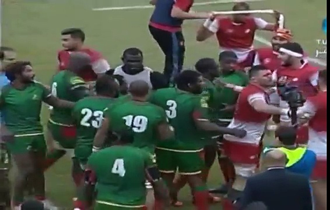 Rugby: Baston générale entre le  Sénégal et la Tunisie
