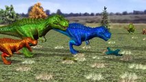 Dinosaurs 3D Animation | Cartoon Dinosaurs For Children | Animal Videos | 3D Dinosaur | 3D Cartoon