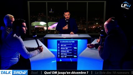 Talk Show du 14/11, partie 3 : quel OM jusqu'en décembre ?