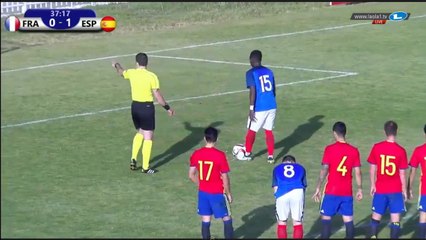 Kylian Mbappe Missed Penatly - France U19 0-1 Spain U19 - 14_u204411_u204416 HD