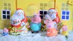 Peppa Pig Episode Christmas Mammy Pig Daddy Pig Gorge Pig Kinder Surprise Animation