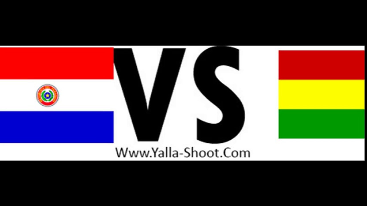 مشاهدة مباراة بوليفيا وباراجواي بث مباشر بتاريخ 15-11-2016 تصفيات كأس العالم: أمريكا الجنوبية