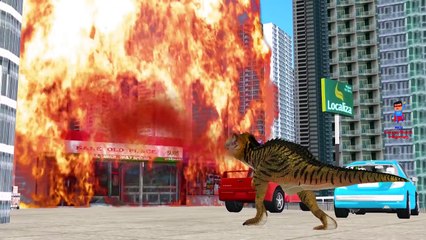 Godzilla, Dinosaurs And King Kong Cartoons Singing Finger Family Nursery Rhymes Collection
