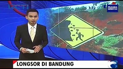 Tebing Setinggi 15 Meter di Dago Longsor