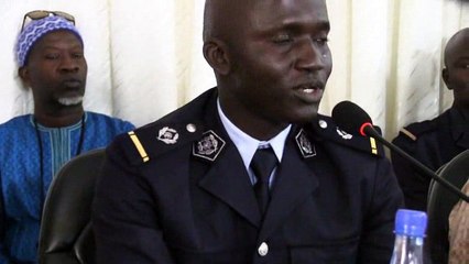 Adjudant Abibou Ndiaye, commissariat central de Dakar, section des accidents