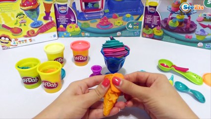 Плей До 7 play doh ice cream