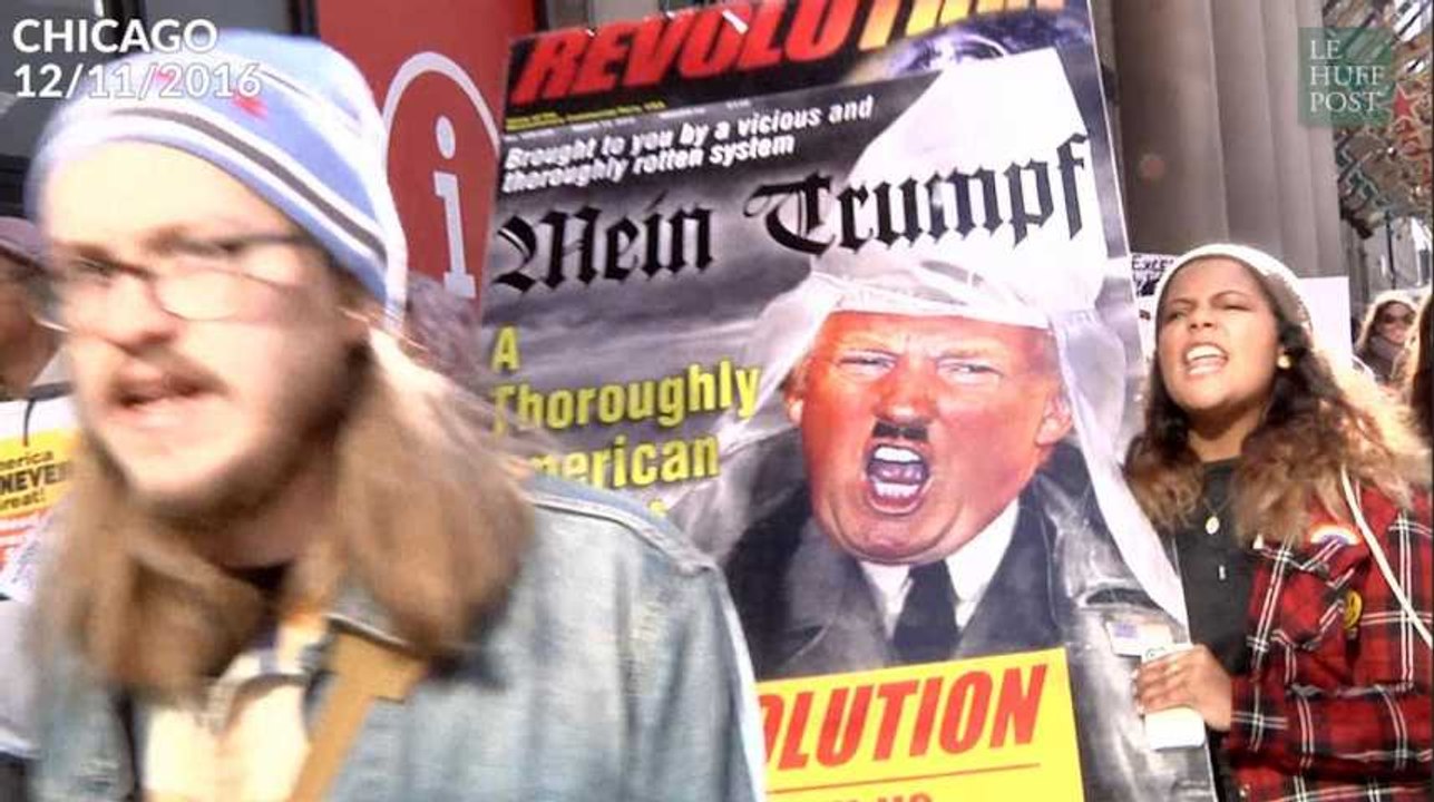 Aux États-Unis, les manifestations anti-Donald Trump ne faiblissent pas