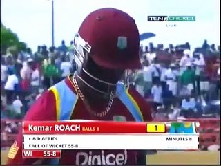 "Boom Boom Afridi's Record-Breaking Blitz Against West Indies!"