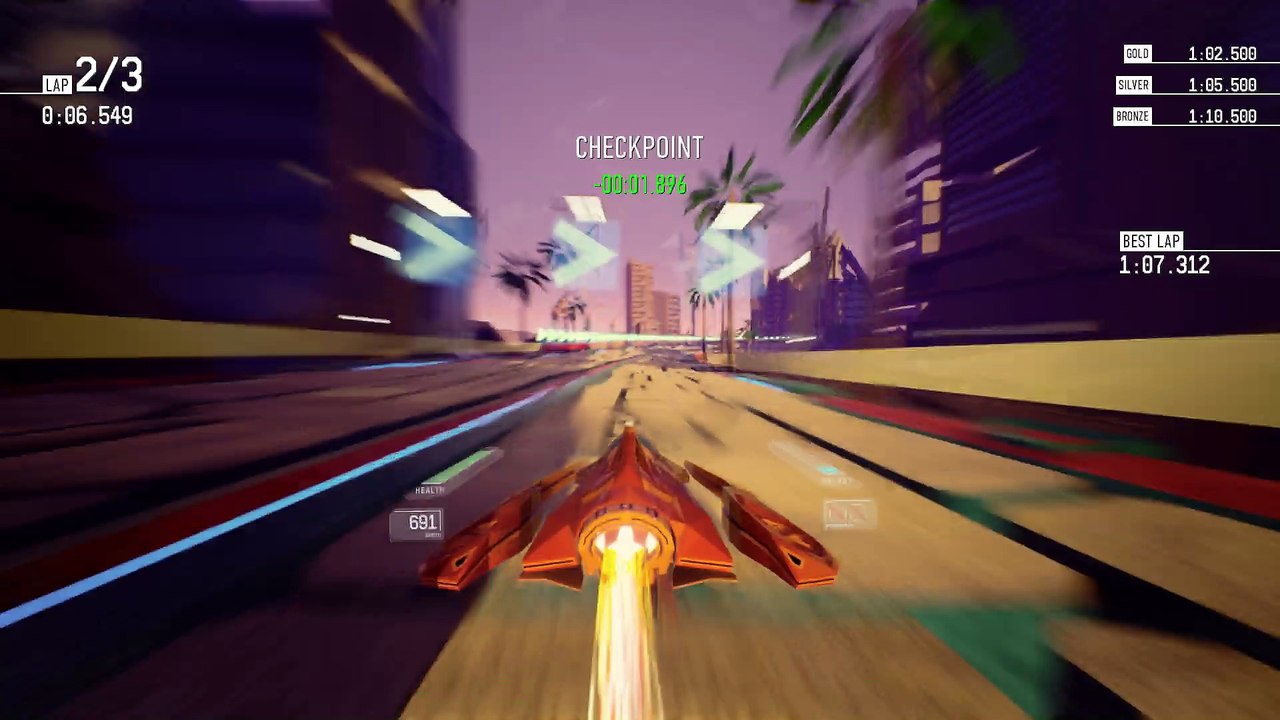 [Indie] Redout : Review (futuristic anti grav racing)