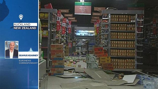 مراسل يورونيوز: انقطاع التيار الكهربائي وتعطل خطوط الهاتف في المناطق المتضررة جراء زلزال نيوزيلاندا