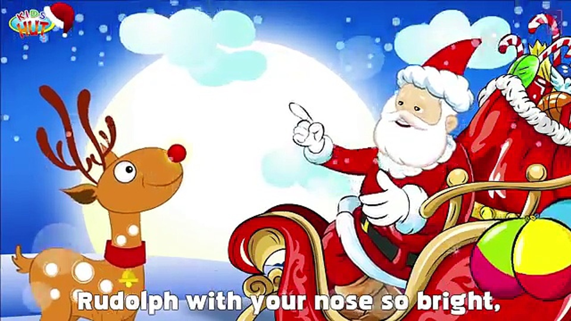 Rudolph The Red Nosed Reindeer Song | Christmas Song