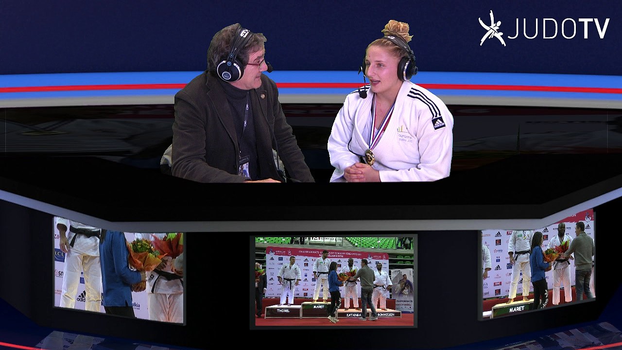 ITW JULIE PIERRET - CHAMPIONNE DE FRANCE 2016, -78KG