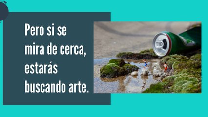 Estas imágenes parecen normales cuando te fijas en ellas, hasta que miras de cerca…