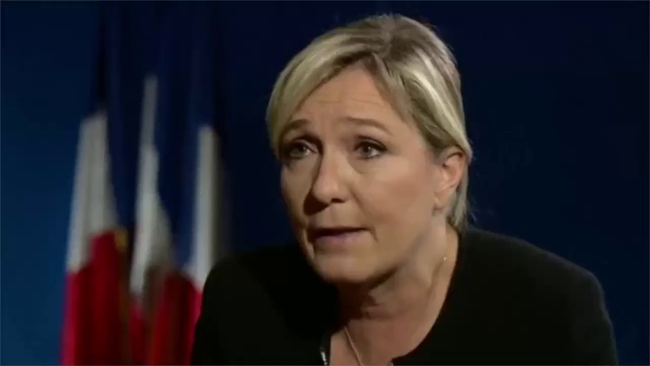 Marine Le Pen provoque la colère des Anglais