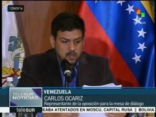 Venezuela: oposición se compromete a respetar acuerdos democráticos