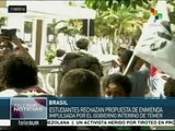 Brasilia se sumó a las protestas contra el gobierno de Michel Temer