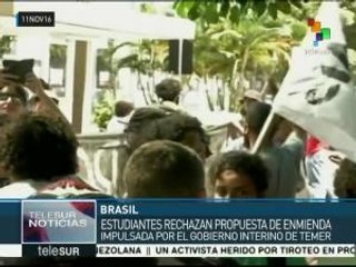 Brasilia se sumó a las protestas contra el gobierno de Michel Temer