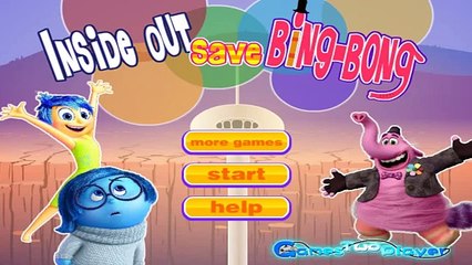 Inside Out Save Bing Bong | Best Game for Little Kids - Baby Games To Play