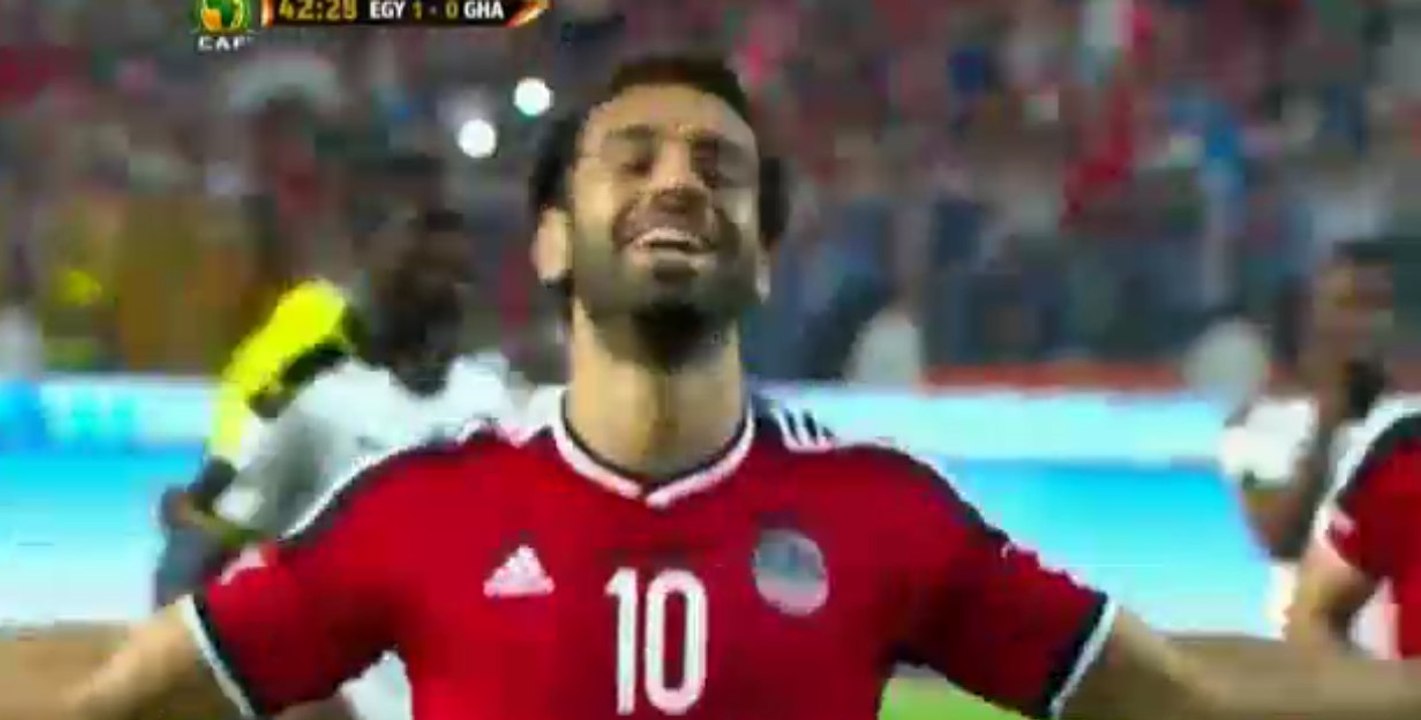 Mohamed Salah Penalty Goal HD - Egypt 1-0 Ghana 13.11.2016 HD