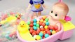 Learn Colors for Kids -New Surprise Eggs Play Doh baby doll bath time bubble Gum Clay slime toys